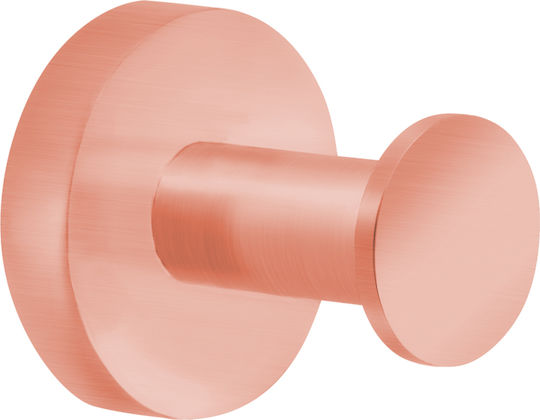 Bronze Art Άγκιστρο Μπάνιου Μονό με Βίδες Inox