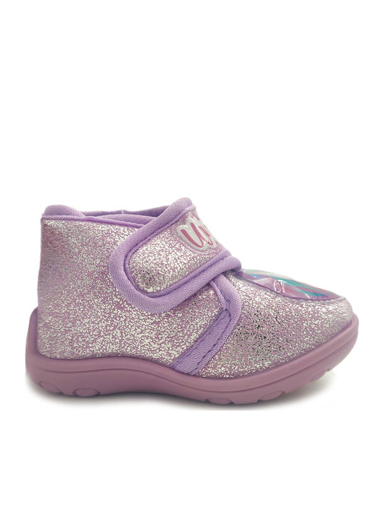 Disney Kinderhausschuhe Stiefel Rosa