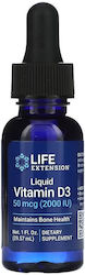 Life Extension Liquid Vitamin D3 Βιταμίνη 2000iu 29.57ml