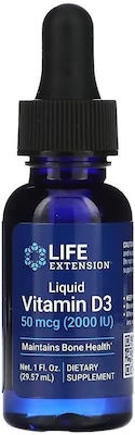 Life Extension Liquid Vitamin D3 Vitamina 2000iu 29.57ml