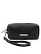 Tuscany Leather Toiletry Bag in Black color