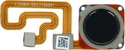 Sensor Flex Καλωδιοταινία με Δακτυλικό Αποτύπωμα σε Μαύρο χρώμα για Redmi 6Honor 6a