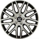 Versaco Car Hubcap Set Dakar Nc with Honda Embl...