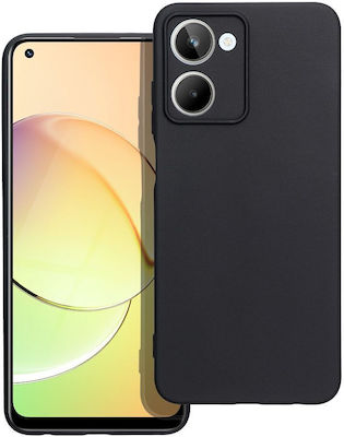 Matt Back Cover Silicone Durable Black (Realme 10)