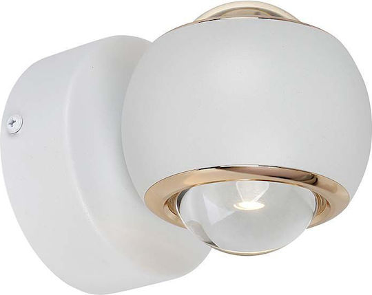 V-TAC Φωτιστικό Τοίχου LED Λευκό 13.5x10εκ. V-TAC Φωτιστικό Τοίχου LED Λευκό 13.5x10εκ.