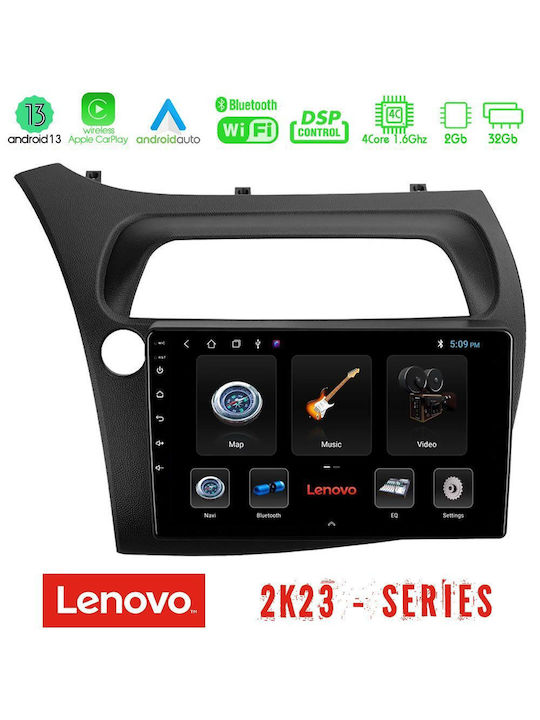 Lenovo Car-Audiosystem für Honda Bürgerlich (WiFi/GPS) mit Touchscreen 9"