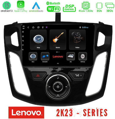 Lenovo Ηχοσύστημα Αυτοκινήτου για Ford Focus με Οθόνη Αφής 9"