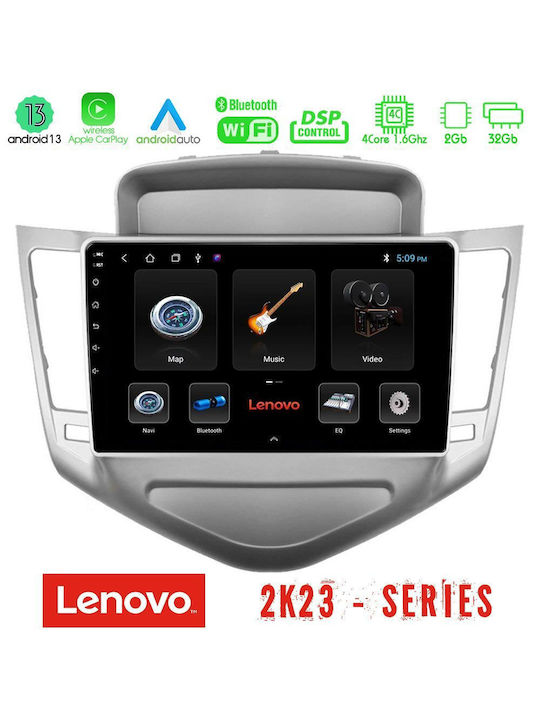 Lenovo Ηχοσύστημα Αυτοκινήτου για Chevrolet Cruze με Οθόνη Αφής 9"