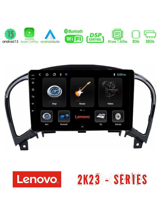 Lenovo Sistem Audio Auto pentru Nissan Juke (WiFi/GPS) cu Ecran Tactil 9"