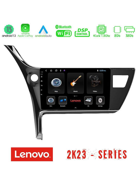 Lenovo Car-Audiosystem für Toyota Korolla (WiFi/GPS) mit Touchscreen 10"