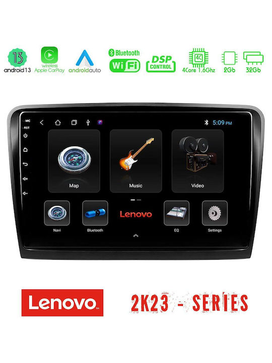 Lenovo Sistem Audio Auto pentru Skoda Superb (WiFi/GPS) cu Ecran Tactil 10"