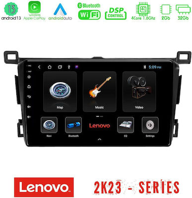Lenovo Ηχοσύστημα Αυτοκινήτου για Toyota Rav 4 με Οθόνη Αφής 9"