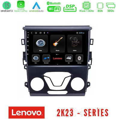 Lenovo Ηχοσύστημα Αυτοκινήτου για Ford Mondeo με Οθόνη Αφής 9"