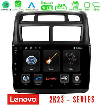 Lenovo Ηχοσύστημα Αυτοκινήτου για Kia Sportage με Οθόνη Αφής 9"