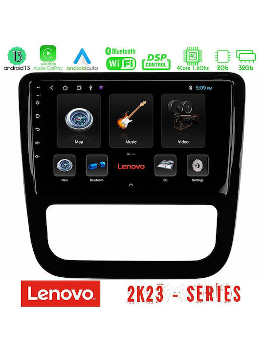 Lenovo Sistem Audio Auto pentru Volkswagen Scirocco (WiFi/GPS) cu Ecran Tactil 9"