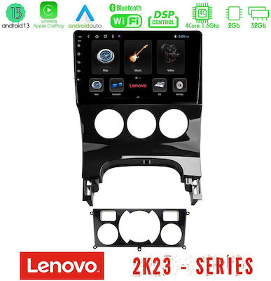 Lenovo Sistem Audio Auto pentru Peugeot 3008 cu A/C (WiFi/GPS/Android-Auto) cu Ecran Tactil 9"