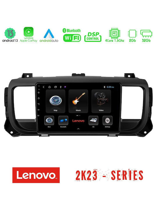 Lenovo Sistem Audio Auto pentru Peugeot Expert / Călător Opel Vivaro Toyota Proace Citroen Săritor Honda Oraș (Bluetooth/WiFi/GPS)