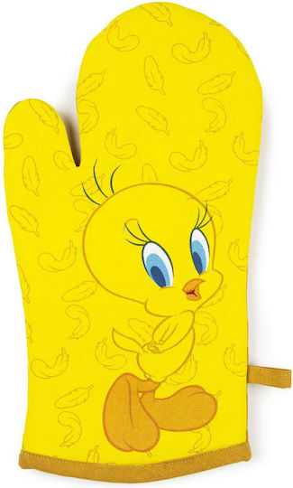 Excelsa Oven Mitt Fabric Yellow 1pcs