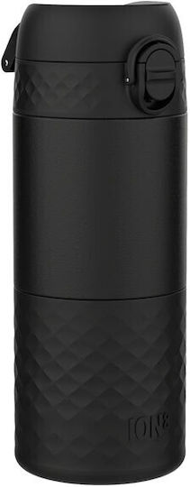 Ion8 Recyclable Bottle Thermos Stainless Steel BPA Free 360ml Black with Handle