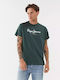 Pepe Jeans Men's Short Sleeve T-shirt Green