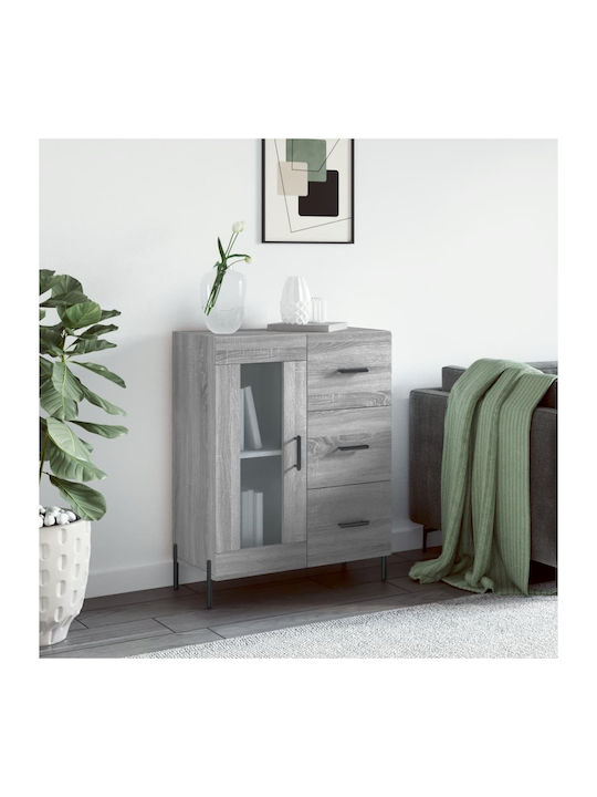 Wooden Buffet Gray L69.5xW34xH90cm