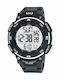 Q&Q Men's Watch 51mm Battery with Black Rubber Strap