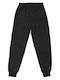 Sweatpants with Elastic Black