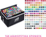 Permanent Markers 168pcs