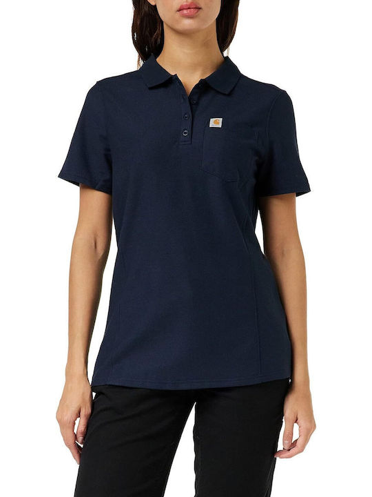 Γυναικεία Polo Μπλούζα Κοντομάνικη Navy Μπλε