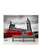 Self-adhesive Wall Mural Wall Cloudy Vinyl Gray 100x270cm Washable