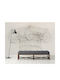 Self-adhesive Wall Mural Architectural Column Vinyl Beige 100x270cm Washable
