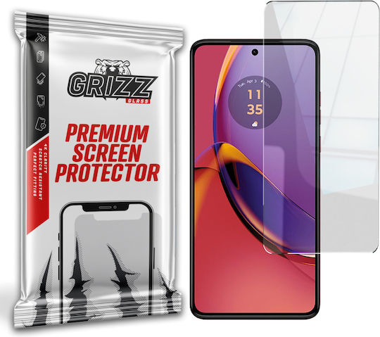 GrizzGlass Hybridglass Tempered Glass (Motorola Moto G84)