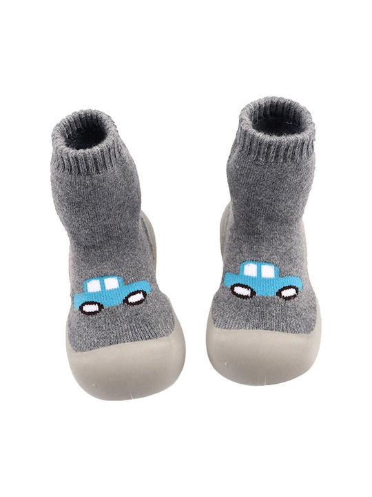 Mamababy Kinderstrümpfe Hausschuh-Socken Gray