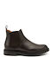 Leder Braun Chelsea Stiefeletten