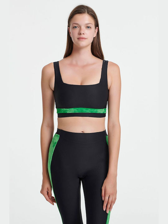 SugarFree Femei Sutien sport Verde