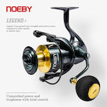 Noeby Legend Left Handed Fishing Reel for Casting, Eging, Inchiku, Shore Jigging, Spinning, Surf Casting, Vertical and Trolling με Αμφιδέξιο Χερούλι