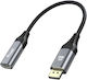 Equip Cable DisplayPort male - HDMI female 0.15m Gray (133445)