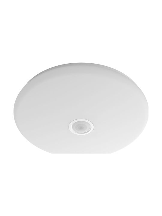 Philips Mauve Πλαφονιέρα Οροφής 32εκ. Λευκή με Ενσωματωμένο LED και Τηλεχειριστήριο