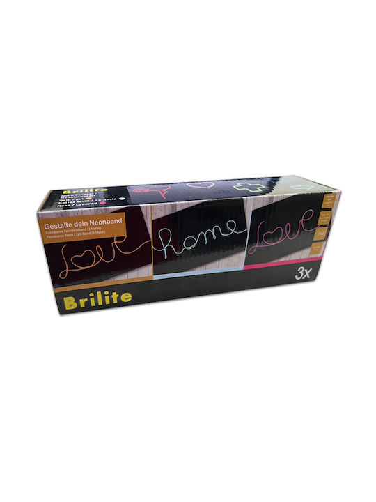 Brilite Lustră Decorativă Neon Baterie Multicolor