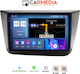 Carmedia Car Audio System for Seat Altea 2004-2015 (Bluetooth/USB/WiFi/GPS/Apple-Carplay/Android-Auto) with Touch Screen 9.5"