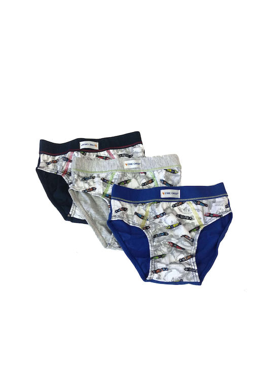 Tre Orsi Set of Kids' Briefs Multicolored 3pcs