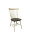 Larus Stühle Speisesaal Charcoal-White 1Stück 50x49x90cm