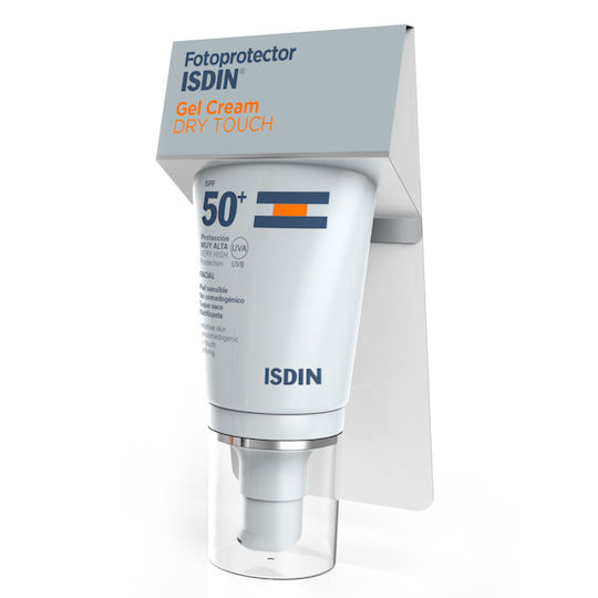 Isdin Фотопротектор Dry Touch Водоустойчив Слънцезащитен Гел За Лице SPF50 50мл