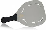 My Morseto Strandracket Gray mit Geradem Griff Schwarze