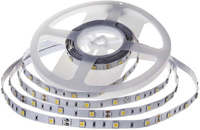 V-TAC Bandă LED Alimentare 12V cu Lumină Alb Cald SMD5050