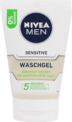 Nivea Мъжки Чувствителен Гел за Почистване на Л...