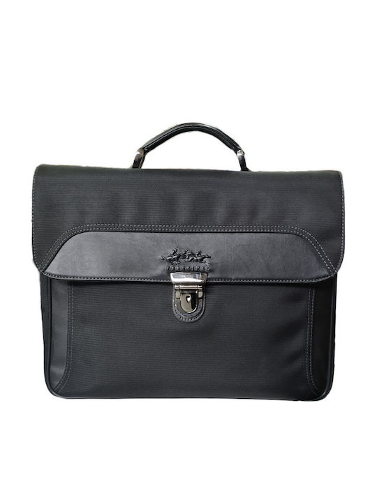 Francinel Herrentasche Schulter / Crossbody Schwarz