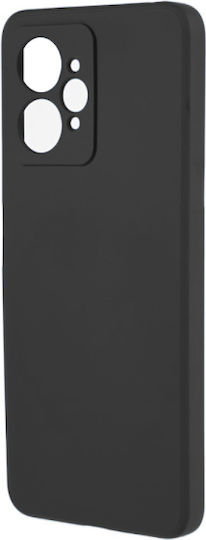 Senso Soft Touch Back Cover Σιλικόνης Μαύρο (Redmi 12 4G / Redmi 12 5G)