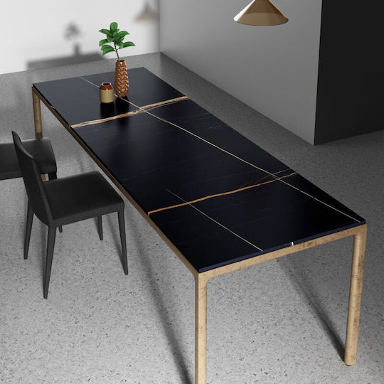 Panthermica Fliese Boden / Wand Innenbereich 240x80cm Black
