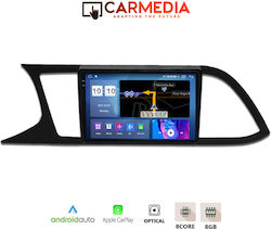 Carmedia Car Audio System for Seat Leon 2012-2021 (Bluetooth/USB/WiFi/GPS) with Touchscreen 9.5"